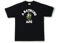 BAPE ABC Camo College Tee Black/Green
