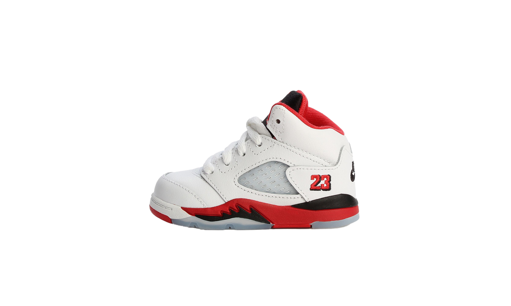 Jordan 5 Retro Fire Red Black Tongue (2025) (TD)